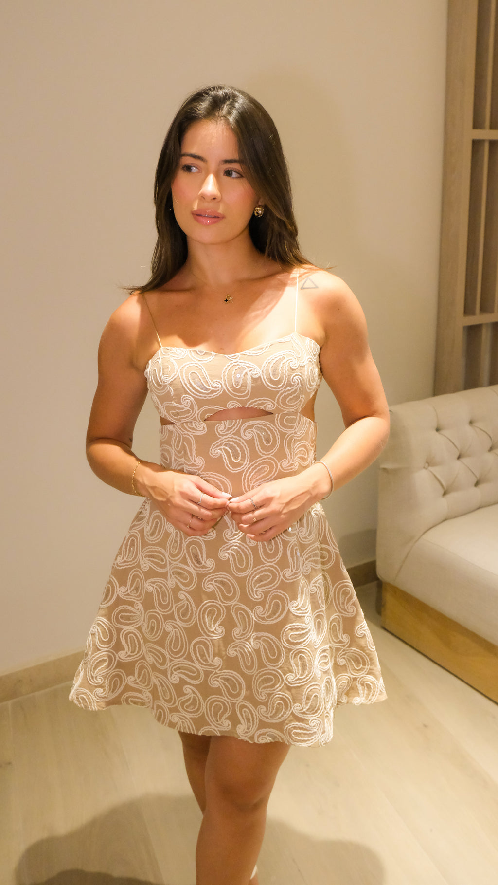 VESTIDO AMAR CAFE
