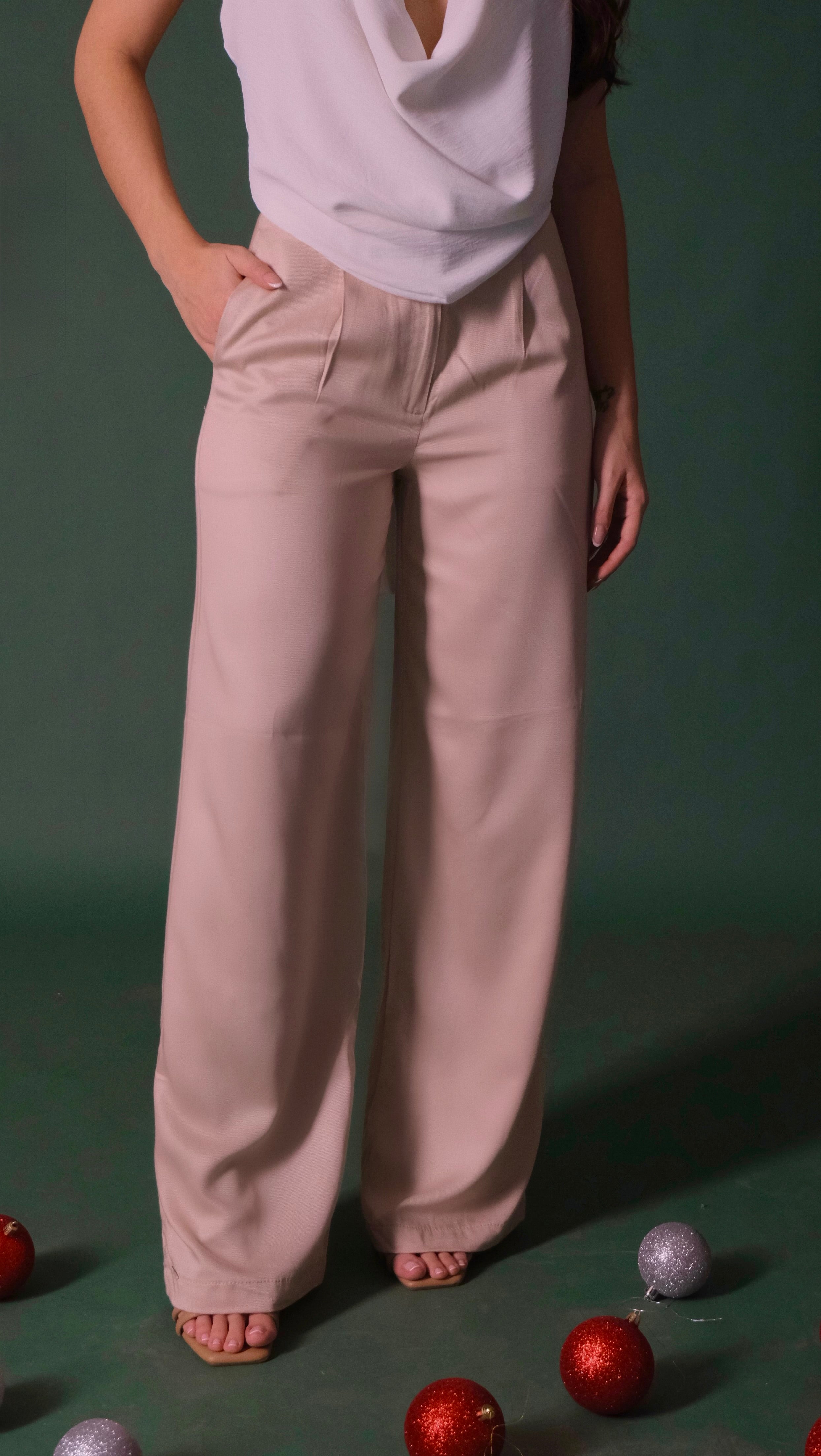 Clásico pant beige