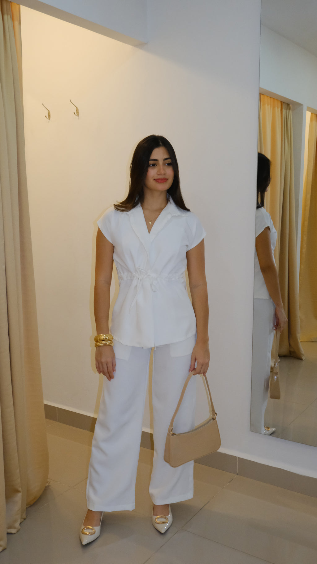 SET PERLA MARFIL